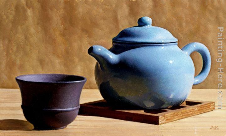 Anthony J. Ryder Blue Teapot
